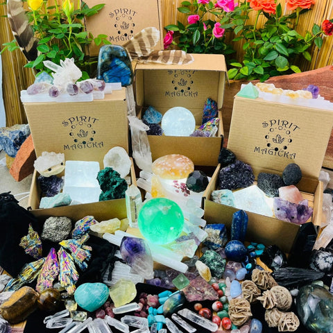 Crystal Collectors Surprise Treasure Box (månedligt abonnement)