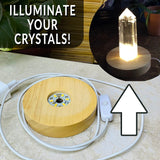 Crystal Mood Light Base Only - wand