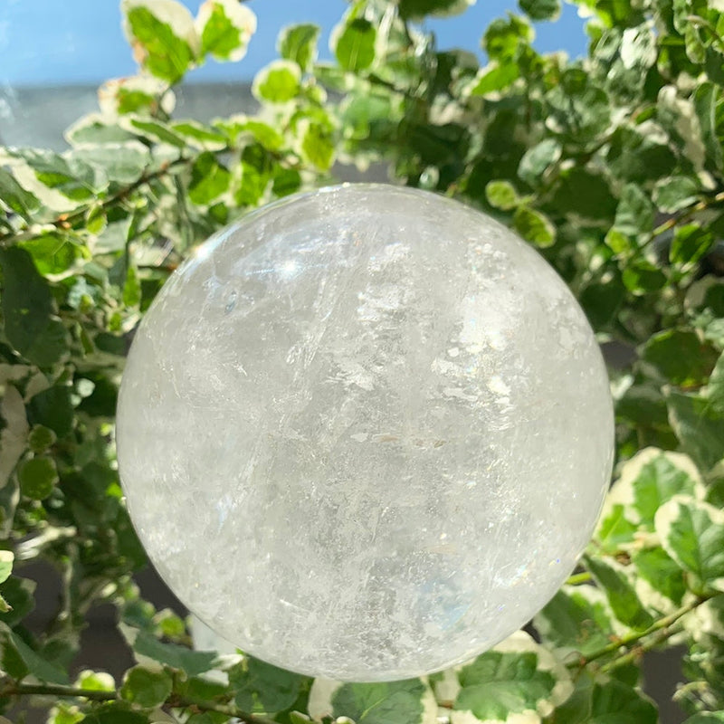 Crystal Quartz Scrying Orb - sphere