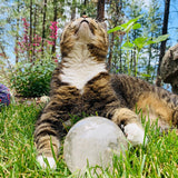 Crystal Quartz Scrying Orb - sphere