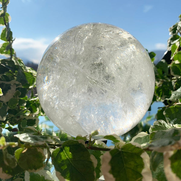 Crystal Quartz Scrying Orb - sphere