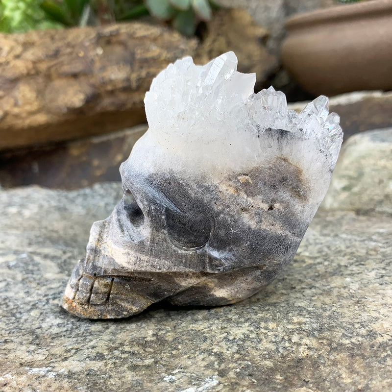Kristallen scherf schedel