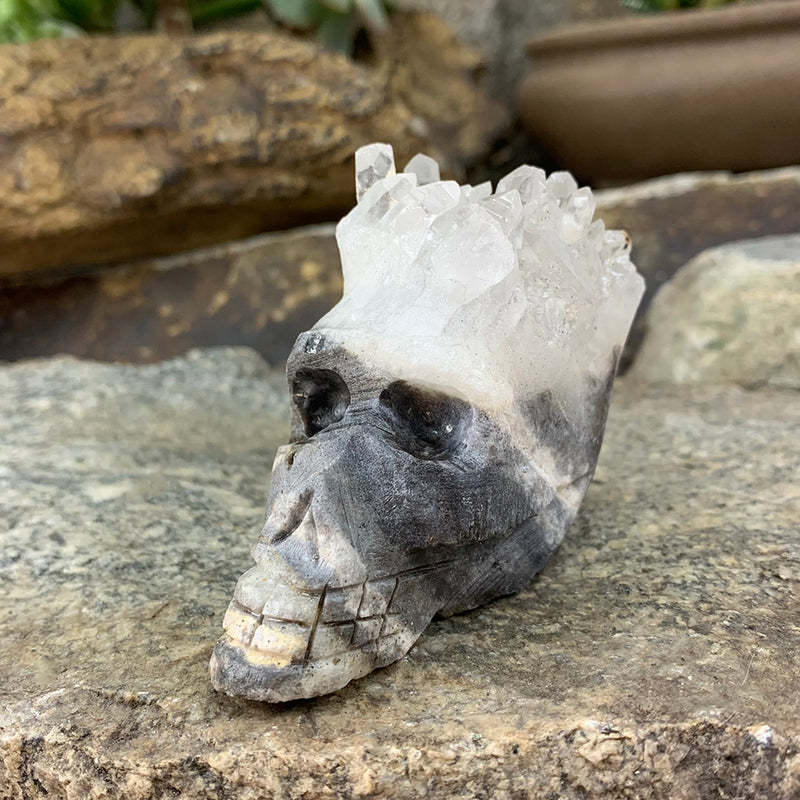Kristallen scherf schedel