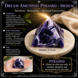 Dream Ametist Pyramid - Medium
