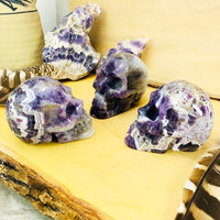 Dream Amethyst Skull (Medium Size)