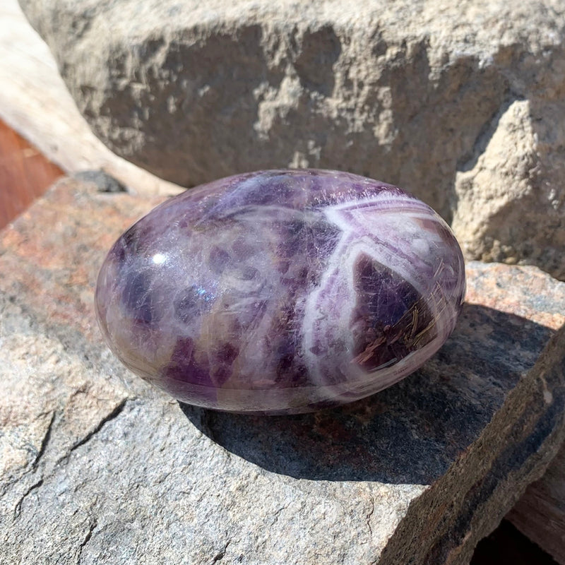 Palmstone d'améthyste de rêve