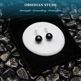 Obsidian Studs