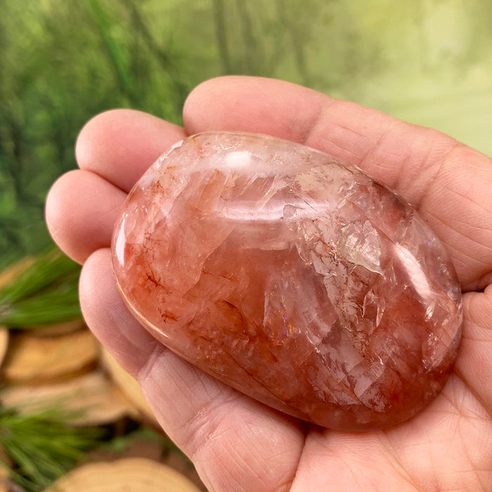 FREE GIVEAWAY! Fire Quartz Palmstone
