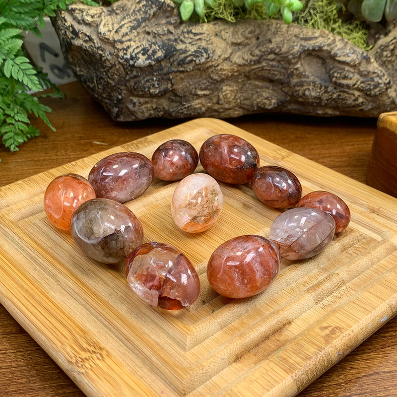 Fire Quartz Tumbled Stone