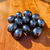 Ellipse roulée en hématite