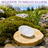 Pietre ellittiche di selenite