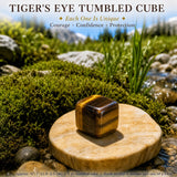 Cubo burattato occhio di tigre