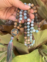 Hum Prayer Bead Pendant