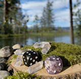 Intention Setting Amethyst & Obsidian Set