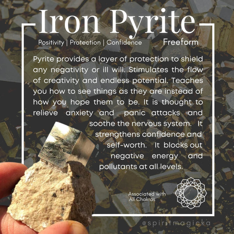Iron Pyrite Cubes In Matrix