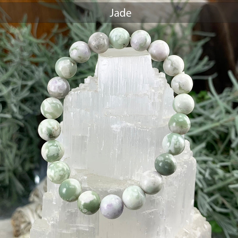 Conjunto de pulseira Mala de cristal Heart Harmony 3 peças