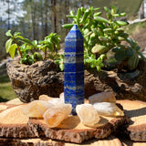 FREE GIVEAWAY! Lapis Lazuli & Natural Citrine Shards (8 Pieces) - (Just Pay Cost of Shipping)