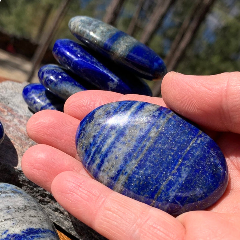 Pierre de palme lapis-lazuli