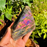 Large (1.01 lbs.) Purple Flash Labradorite Freeform (Item #0100)