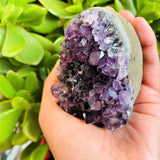 Amethyst Geode with Quartz Formation (Item #0019)