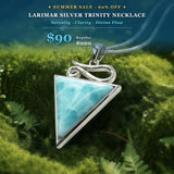Z ARRON DESIGN Collier avec pendentif en fil de cuivre et pierre de lune Serenity