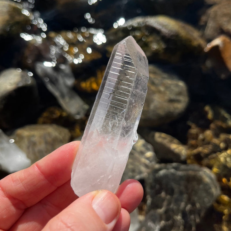 ’’Memory’’ Quartz Lemurian Crystal