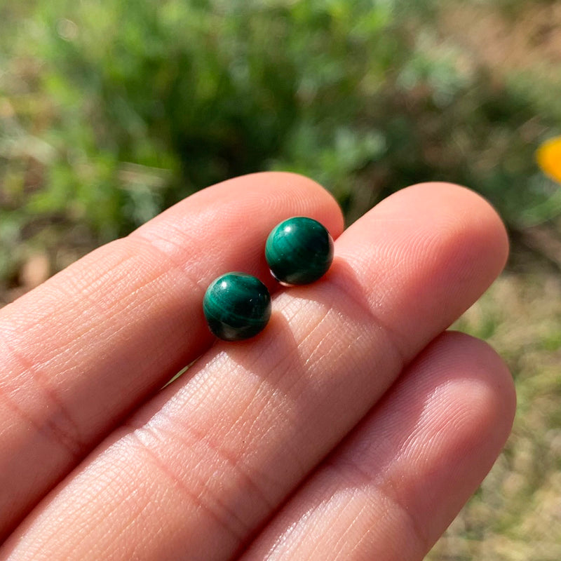 Pulseira Mala African Bloodstone com bolsa de veludo