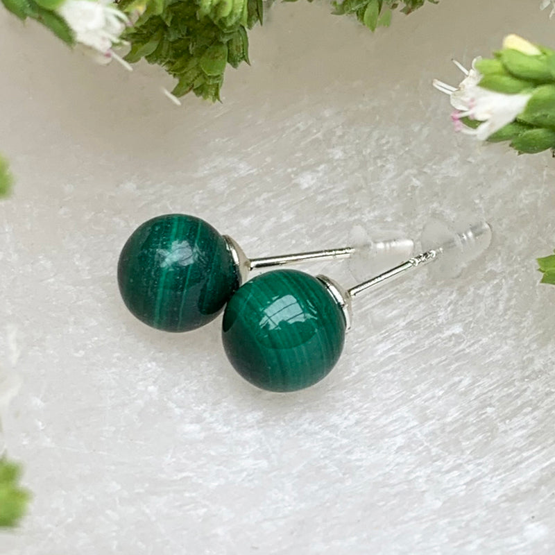 Pulseira Mala African Bloodstone com bolsa de veludo