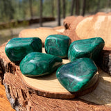 Pierre roulée malachite