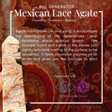 Mexican Lace Agate Druzy Generator - generator