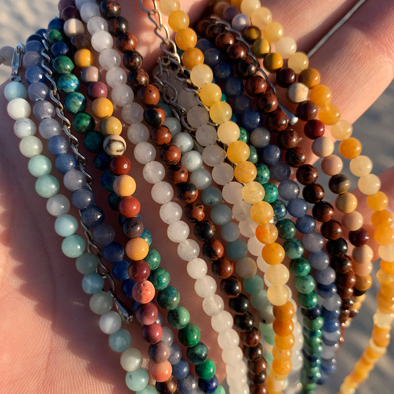 Caribbean Jasper - 6th Chakra Stone Necklace