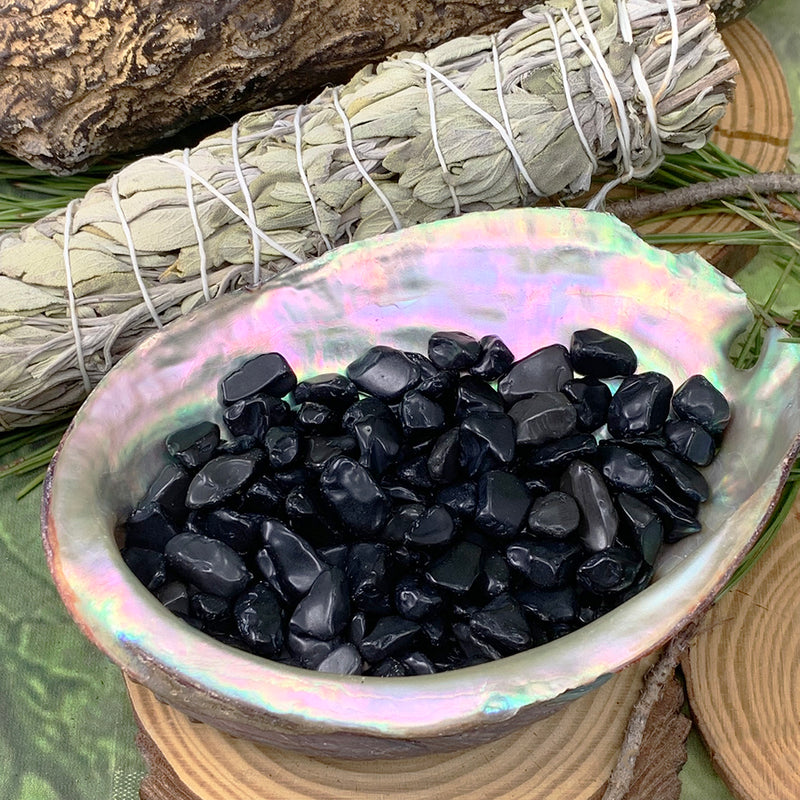 Mini pedras preciosas de obsidiana (lote de 50 gramas / 1,7 onças)
