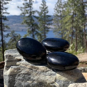 Obsidian Palmstone