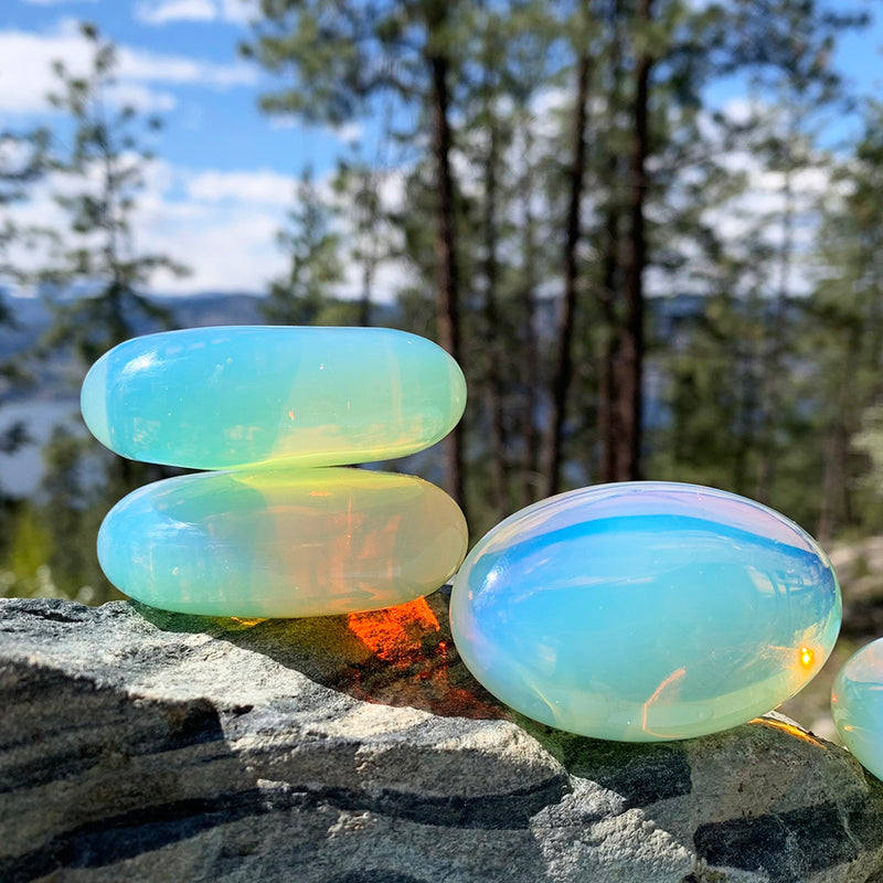 FREE GIVEAWAY! Opalite Palmstone
