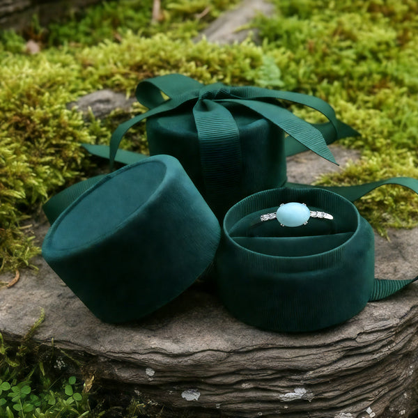 Z ARRON DESIGN Serenity Moonstone koperdraad hanger ketting