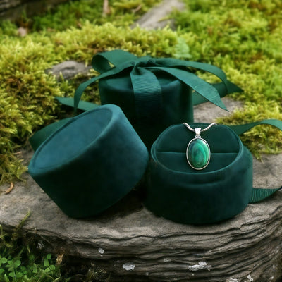 Malachite & Silver Transformation Necklace