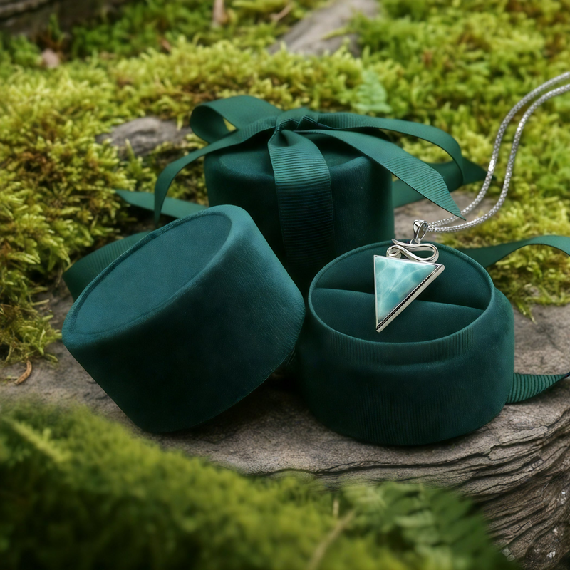 Z ARRON DESIGN Serenity Moonstone koperdraad hanger ketting