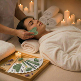 5 PC Jade Massage Beauty Kit for Anti-aging & Smoothing Wrinkles