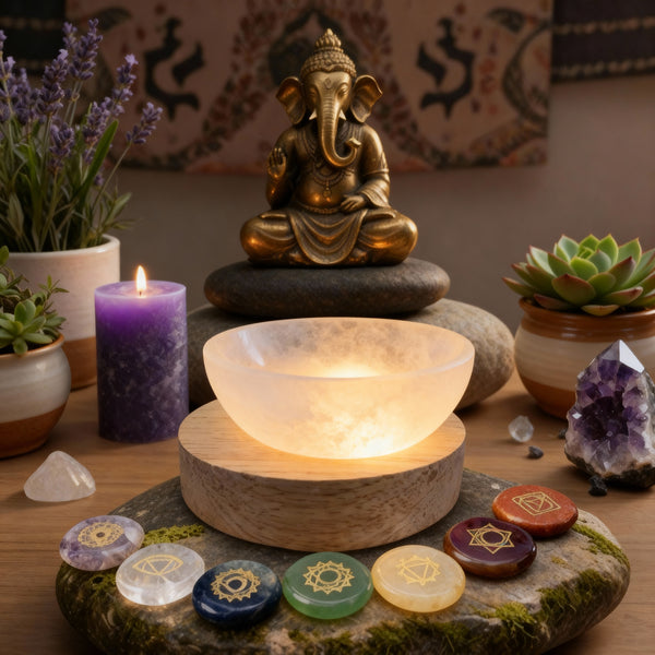 3-delige Trinity kristallen set