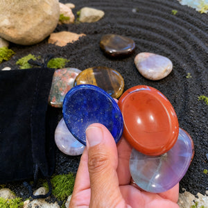 Don't Worry Stones Chakra Set Pouch Set