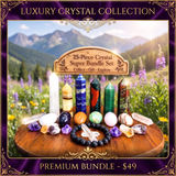 SALE 25-Piece Crystal Super Bundle Set