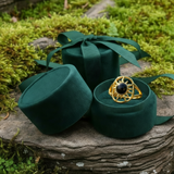 Z ARRON DESIGN Serenity Moonstone koperdraad hanger ketting