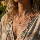 ♊ Gemini Opal Zodiac Pendant – May 21 to June 20