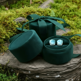 Z ARRON DESIGN Serenity Moonstone koperdraad hanger ketting