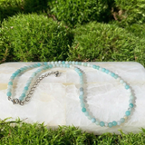 Z ARRON DESIGN Colar com pingente de fio de cobre Serenity Moonstone