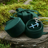 Z ARRON DESIGN Serenity Moonstone koperdraad hanger ketting