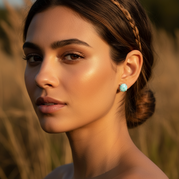 Z ARRON DESIGN Serenity Moonstone koperdraad hanger ketting