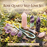 Rose Quartz & Self-Love & Care Crystal Set