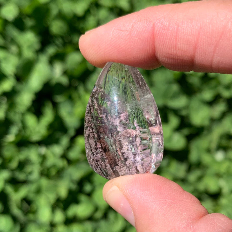 GRATIS WINACTIE! Phantom Quartz Crystal Teardrop- (Betaal alleen de verzendkosten)