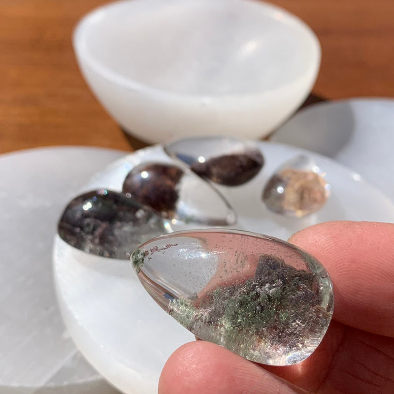 Garden Quartz Crystal Teardrop